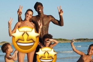 😝人生赢家！施罗德晒一家五口海滩度假照