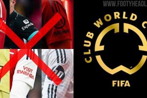 FIFA不允许世俱杯球队有袖标赞助，需贴上世俱杯徽标