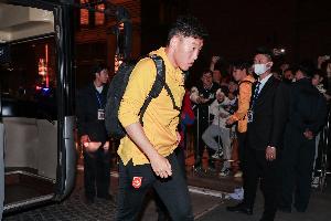 津媒：朱辰杰通过佩戴面具恢复训练 意味依然有希望代表国足参赛