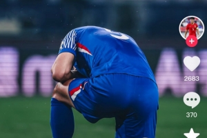 朱辰杰社媒：球迷的支持让我更有动力 我会尽快回归到球场💙