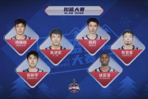 CBA全明星扣篮大赛：外卡陈登星&前NBA扣篮王迪亚洛&矣进宏晋级
