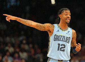 NBA官方：莫兰特因将球扔进观众席 罚款25000美元