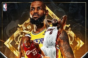 神迹震古烁今👑连续14个赛季2000+🤯老詹生涯5万分登神长阶