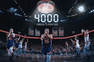熟悉的网速！魔术师：祝贺库里成为NBA历史首位4000三分得主🤯