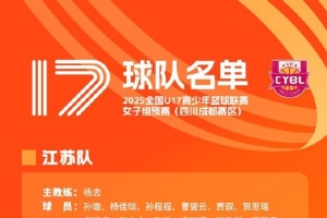U17篮球联赛女子组预赛将在四川成都赛区&河北秦皇岛赛区同时进行