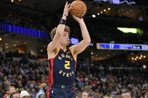 22岁37天！波杰姆斯基射落8记三分 超越普尔 勇士队史最年轻