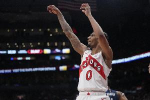 成功转正！Shams：猛龙将和队中双向球员AJ-劳森签下两年NBA合同