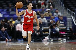 很励志！河村勇辉NBA生涯已经得到36分 超越了周琦的24分