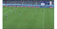 新鹏城1-0领先亚泰！安永佳边路横传，张煜东跟进推射破门