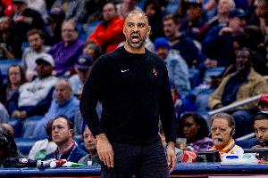 乌度卡：我们用大个阵容的篮板球贯彻意志 对阵勇士也没什么不同