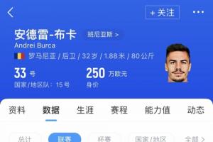 官方：云南玉昆签下罗马尼亚国脚中卫布尔克，球员身价250万欧