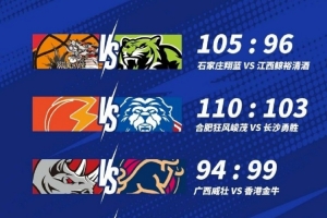 🏀NBL战报-广西威壮94:99憾负中国香港金牛 湖北文旅迎赛季首胜