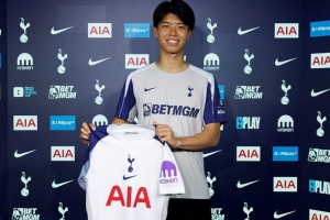 英媒：热刺新援高井幸大即将与球队合练