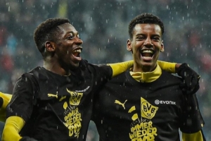 👀什么水平?2017年,登贝莱和伊萨克在多特蒙德搭档