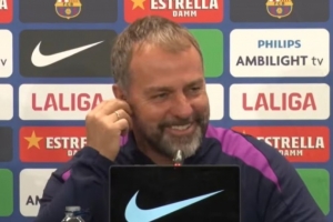 弗里克:能否执教梅西不是我说了算,他合同28年到期我合同到27年