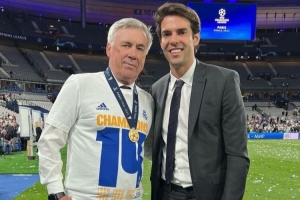 卡卡:安切洛蒂在巴西队干得很不错 巴西是夺得世界杯的大热门