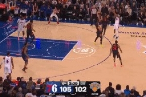 靠得住！埃奇库姆关键时刻里突外投连拿5分